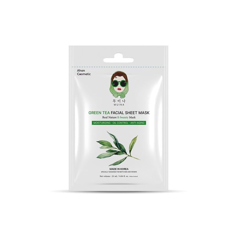 Korean Face Sheet Mask Combo Set (10 × 25ml) – Carrot, Papaya, Charcoal, Royal Jelly, White Pearl, Rose, Pomegranate, Aloe Vera, Turmeric & Green Tea | Hydrating, Brightening & Nourishing Facial Masks for Women & Men