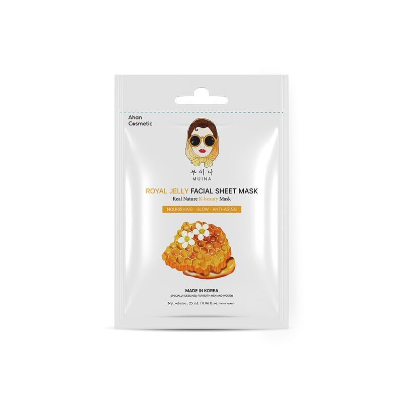 Korean Face Sheet Mask Combo Set (10 × 25ml) – Carrot, Papaya, Charcoal, Royal Jelly, White Pearl, Rose, Pomegranate, Aloe Vera, Turmeric & Green Tea | Hydrating, Brightening & Nourishing Facial Masks for Women & Men
