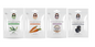 Korean Face Sheet Mask Set (4 × 25ml) – Green Tea, Carrot, White Pearl & Charcoal | Hydrating, Glow & Oil Control Facial Masks for Women & Men