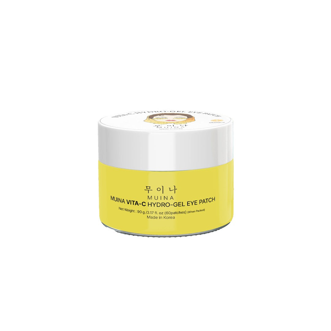 MUINA Real Gold Hydro-Gel Eye Patch – Brightening & Anti-Fatigue Under-Eye Care (90 GM)